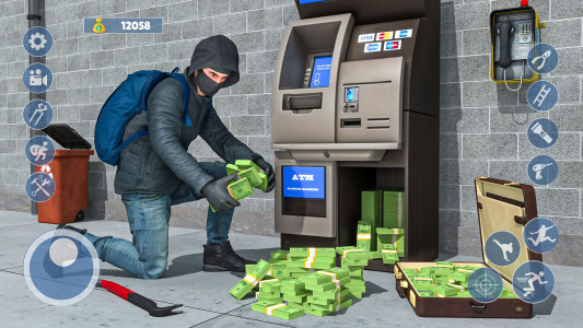 اسکرین شات برنامه Crime-City Robbery Thief Sim 5