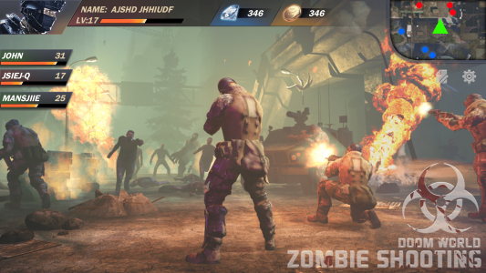 اسکرین شات بازی Zombie Shooting Game: 3d DayZ  1