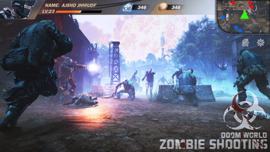 اسکرین شات بازی Zombie Shooting Game: 3d DayZ  2