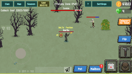 اسکرین شات بازی Zombix Online 3