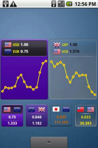 اسکرین شات برنامه aCurrency (exchange rate) 4