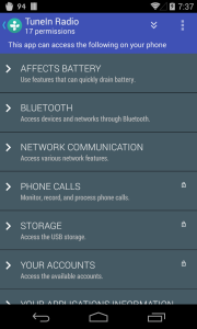 اسکرین شات 5 برنامه aSpotCat - Permission Checker