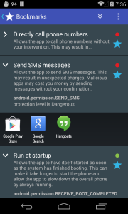 اسکرین شات 3 برنامه aSpotCat - Permission Checker