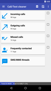 اسکرین شات 5 برنامه 1Tap Cleaner (clear cache)
