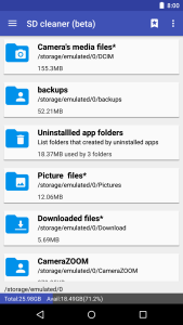 اسکرین شات 3 برنامه 1Tap Cleaner (clear cache)