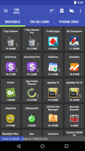 اسکرین شات 6 برنامه AppMgr III (App 2 SD)