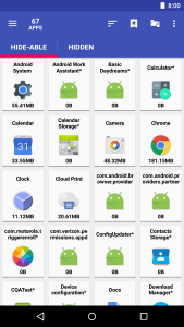 اسکرین شات 2 برنامه AppMgr III (App 2 SD)