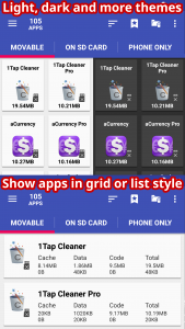اسکرین شات 5 برنامه AppMgr III (App 2 SD)