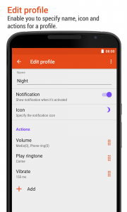 اسکرین شات برنامه aProfiles - Auto tasks 3