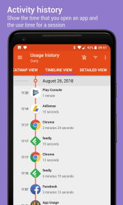 اسکرین شات برنامه App Usage - Manage/Track Usage 1