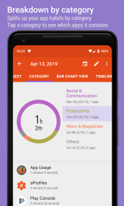 اسکرین شات 2 برنامه App Usage - Manage/Track Usage