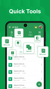 اسکرین شات برنامه XLSX Reader: XLS Viewer Editor 2
