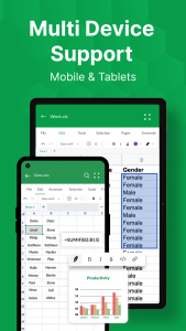 اسکرین شات برنامه XLSX Reader: XLS Viewer Editor 8