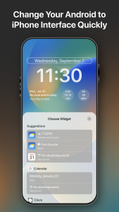 اسکرین شات برنامه ios 16 lock screen 2023 6