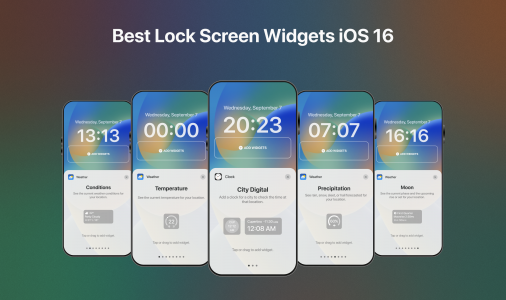 اسکرین شات برنامه ios 16 lock screen 2023 8