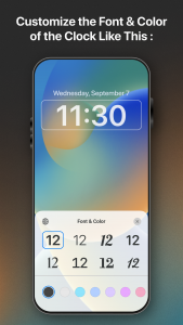 اسکرین شات برنامه ios 16 lock screen 2023 7