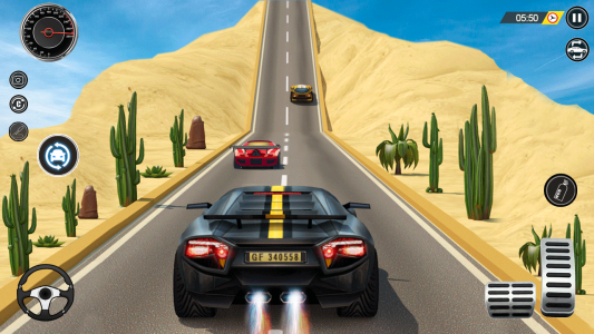 اسکرین شات برنامه Car Driving GT Stunt Racing 3D 1