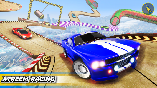 اسکرین شات برنامه Car Driving GT Stunt Racing 3D 2