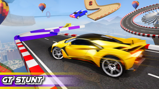 اسکرین شات برنامه Car Driving GT Stunt Racing 3D 4