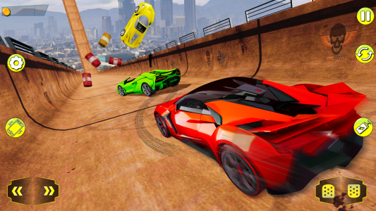 اسکرین شات برنامه Car Driving GT Stunt Racing 3D 5