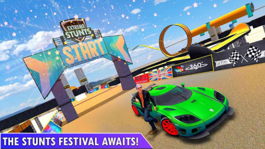 اسکرین شات برنامه Formula GT Stunts Car: Mega Stunts Racer 2020 8