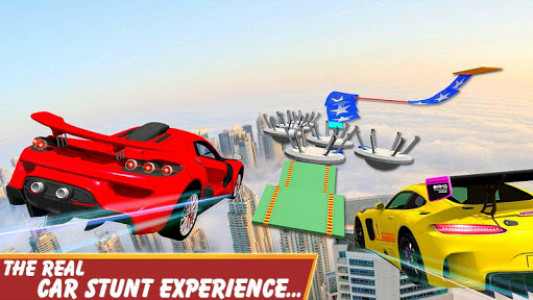 اسکرین شات برنامه Nitro GT Cars Airborne: Transform Race 3D 8