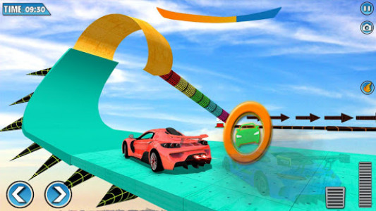 اسکرین شات برنامه Nitro GT Cars Airborne: Transform Race 3D 5