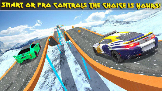 اسکرین شات برنامه Car Stunt Game Mountain Climb 3