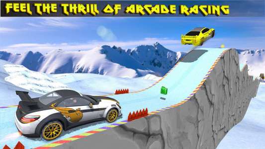 اسکرین شات برنامه Car Stunt Game Mountain Climb 2