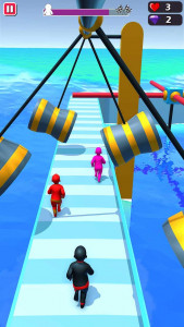 اسکرین شات بازی Epic Fun Race 3D 1