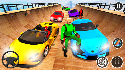 اسکرین شات برنامه Extreme City GT Car Stunts 3D 2