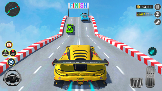 اسکرین شات برنامه Extreme City GT Car Stunts 3D 1