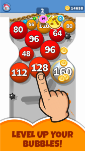 اسکرین شات 2 بازی Puff Up - Balloon puzzle game