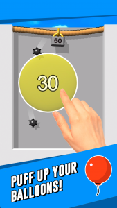 اسکرین شات 1 بازی Puff Up - Balloon puzzle game
