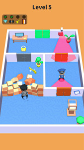 اسکرین شات 2 بازی Robbery Escape: Sneak & Run