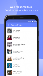 اسکرین شات 4 برنامه Deleted Photo Recovery