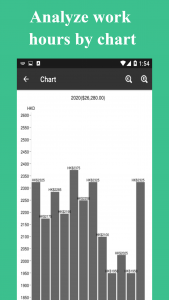 اسکرین شات برنامه Timesheet - Work Hours Tracker 6