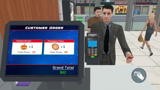 اسکرین شات بازی Fast Food Store Simulator Game 5