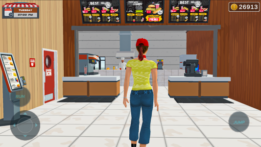 اسکرین شات بازی Fast Food Store Simulator Game 4
