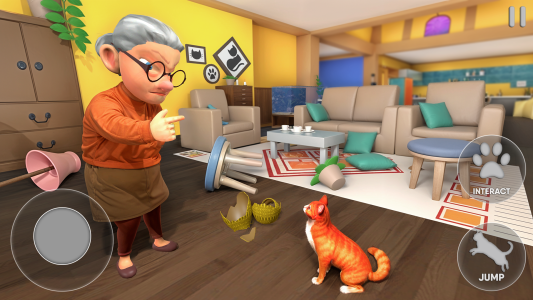 اسکرین شات 1 بازی Kitty vs Granny - Chapter 2