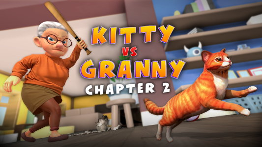 اسکرین شات 4 بازی Kitty vs Granny - Chapter 2