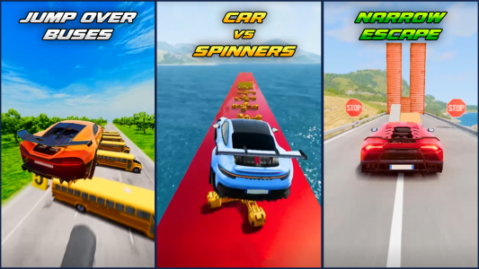 اسکرین شات بازی Mega Car Crash Car Driving Sim 3