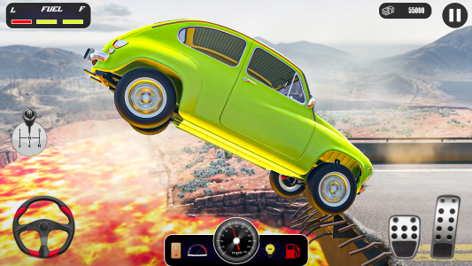 اسکرین شات بازی Mega Car Crash Car Driving Sim 2