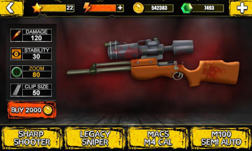اسکرین شات بازی Halloween Sniper : Scary Zombies 8