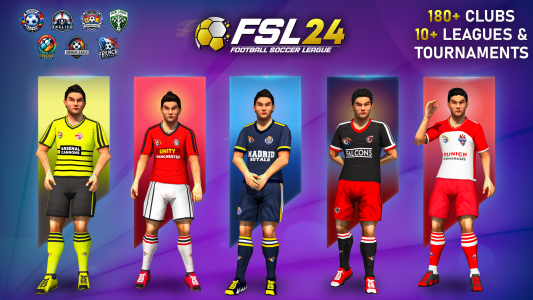 اسکرین شات بازی FSL 24 League : Soccer Game 1