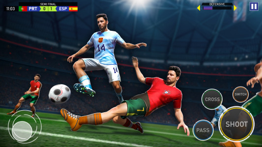 اسکرین شات 1 بازی FSL24 : Football Soccer League