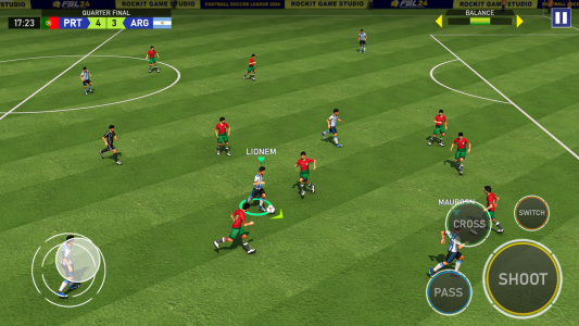 اسکرین شات بازی FSL 24 League : Soccer Game 4