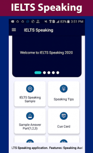 اسکرین شات برنامه IELTS Speaking 2021 1