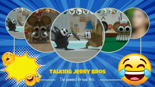 اسکرین شات برنامه Talking Tom & Jerry Mice Bros 1