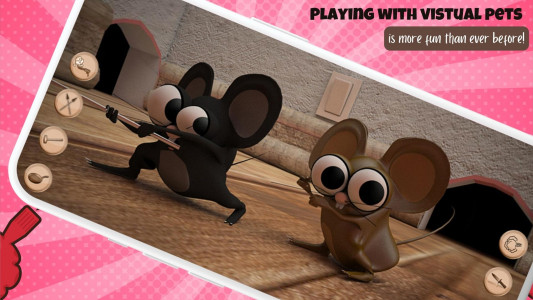 اسکرین شات برنامه Talking Tom & Jerry Mice Bros 2